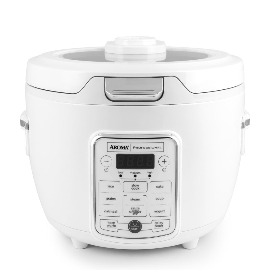 Aroma Digital Rice Cooker 20-Cup (Cooked) Professional Food