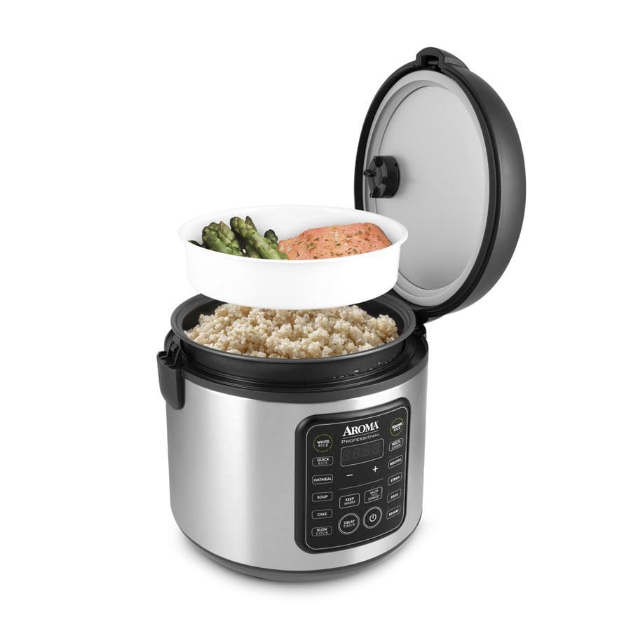 Aroma Rice Cooker Instructions & Recipe (small & digital cooker)