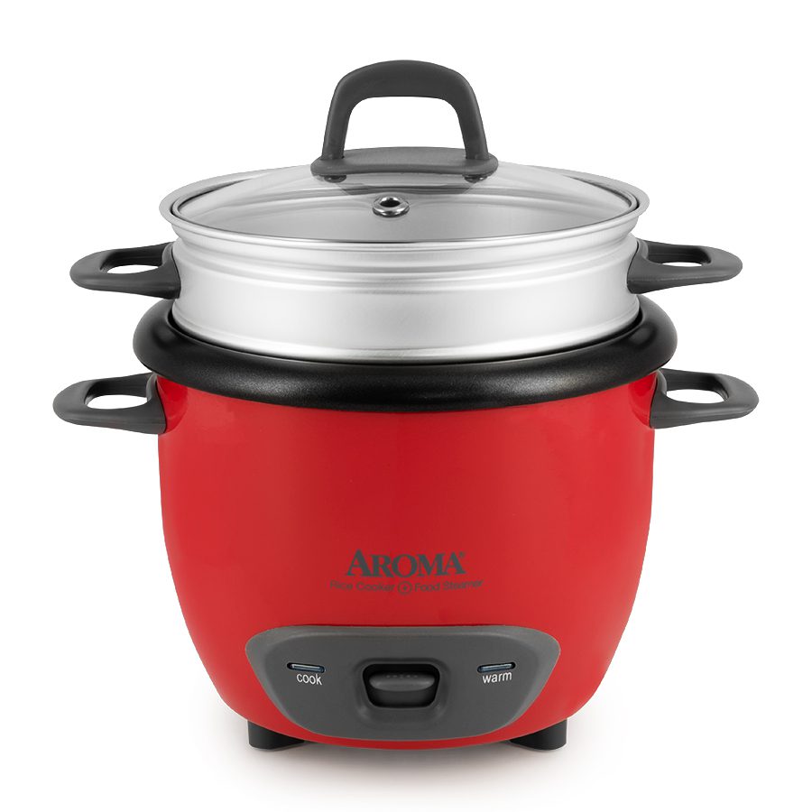 Rice & Grain Cooker/Steamer - Color & Size Options