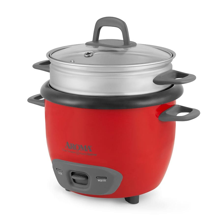 Rice & Grain Cooker/Steamer - Color & Size Options