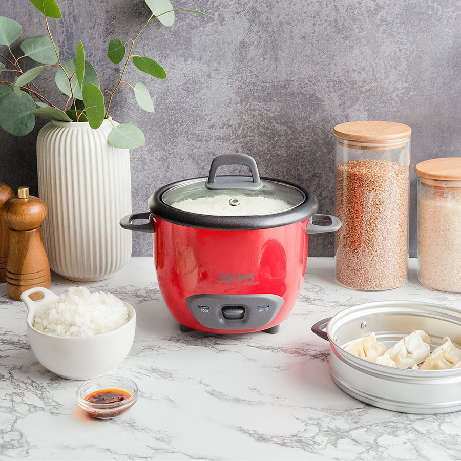 Rice & Grain Cooker/Steamer - Color & Size Options | AROMA
