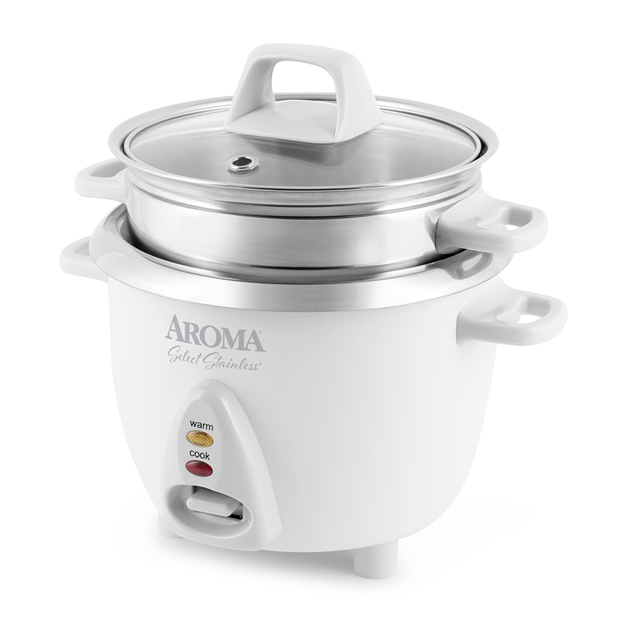 Aroma Simply Stainless 6 Cup Rice Cooker for sale online 