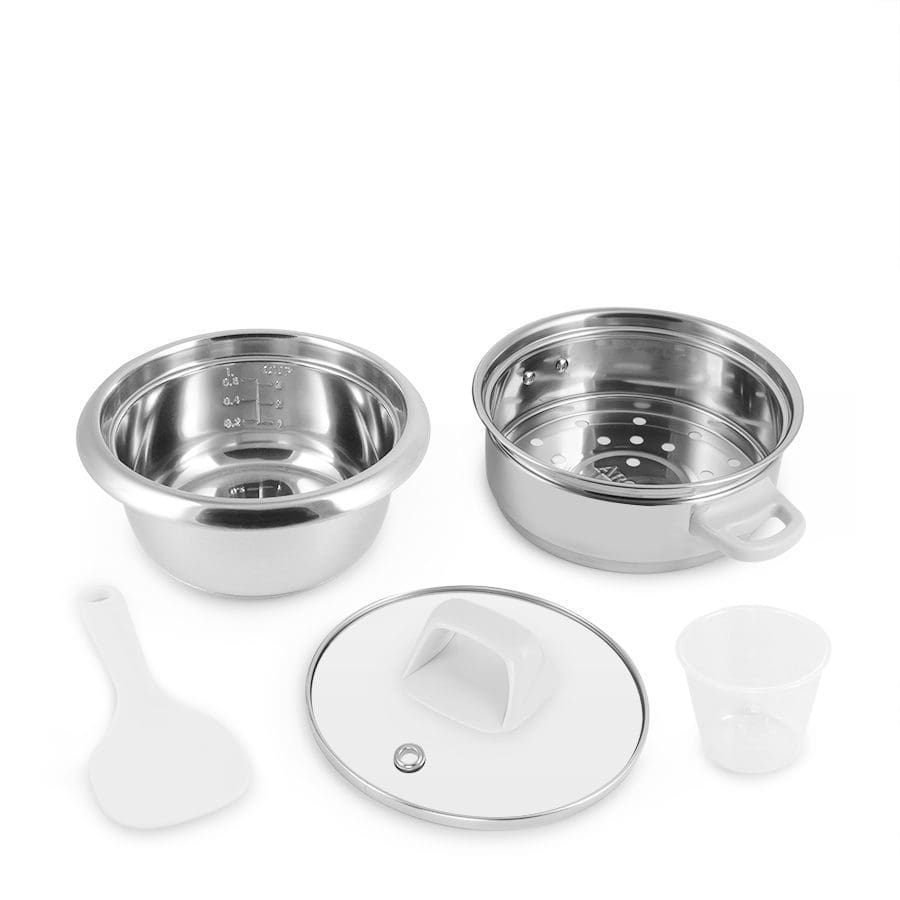 Select Stainless Rice & Grain Cooker & Steam Tray