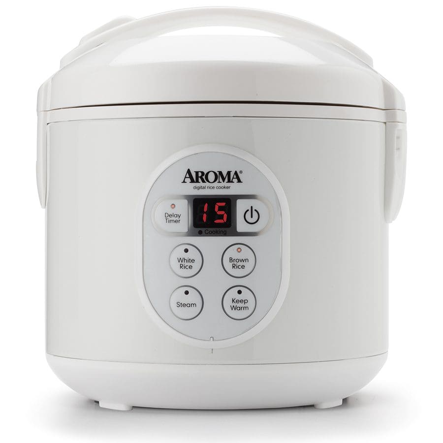 Aroma Rice Cooker Instructions & Recipe (small & digital cooker)