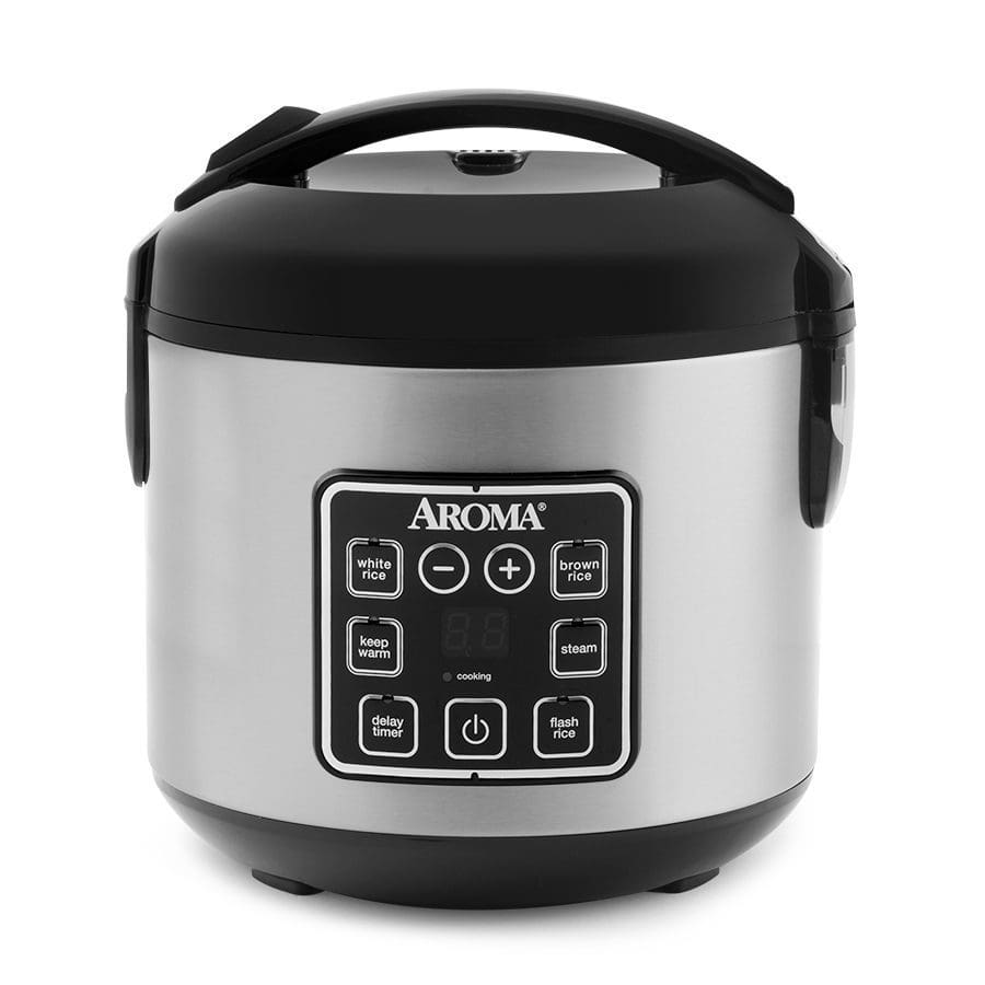 Aroma Rice Cooker Instructions & Recipe (small & digital cooker)