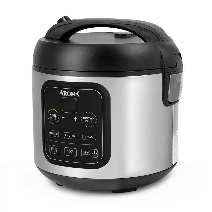 Aroma Rice Cooker Instructions & Recipe (small & digital cooker)