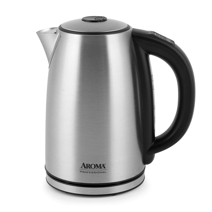 Basics Electric Glass and Steel Kettle - 1.7-Liter