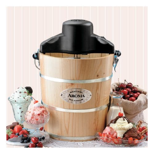  The Pioneer Woman 4 Quart Ice Cream Maker, Sweet Rose: Home &  Kitchen