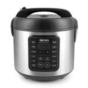 Aroma® 6-Cup (Cooked) Select Stainless® Rice & Grain Cooker