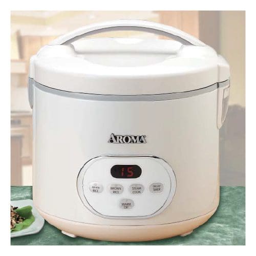 Aroma Rice Cooker Instructions & Recipe (small & digital cooker)