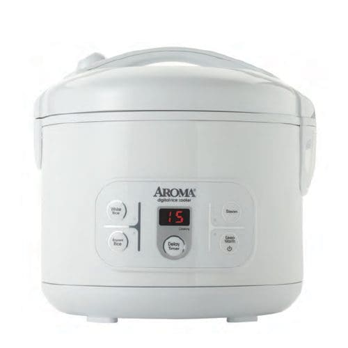 Aroma Rice Cooker Instructions & Recipe (small & digital cooker)