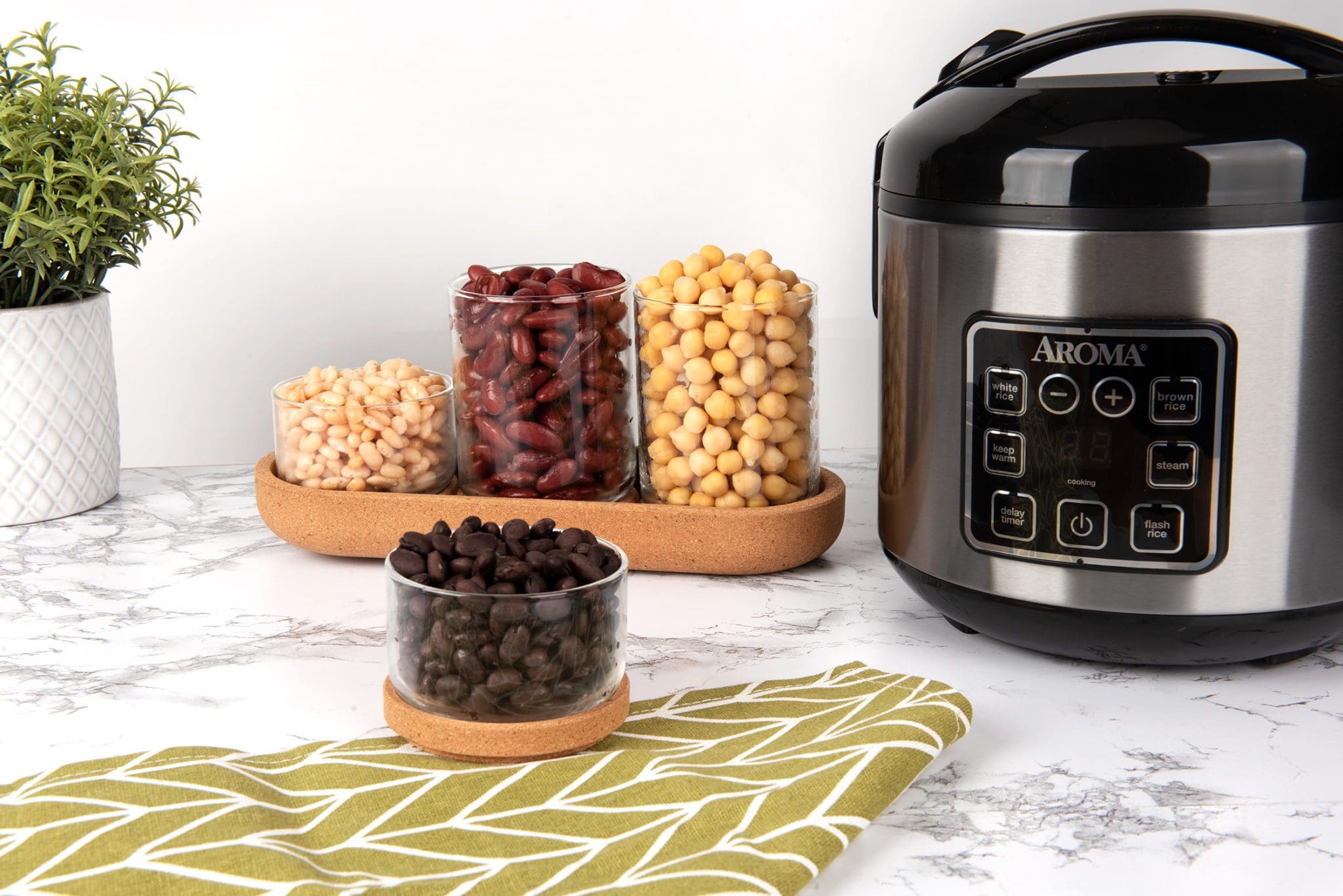 GreenLife Rice & Beans Cooker | White