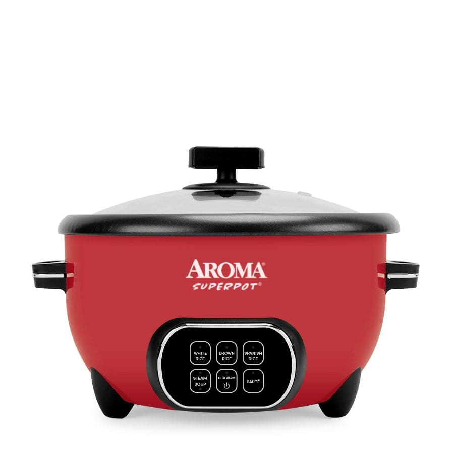 Aroma 20 Cup Digital Multicooker & Rice Cooker - Stainless Steel