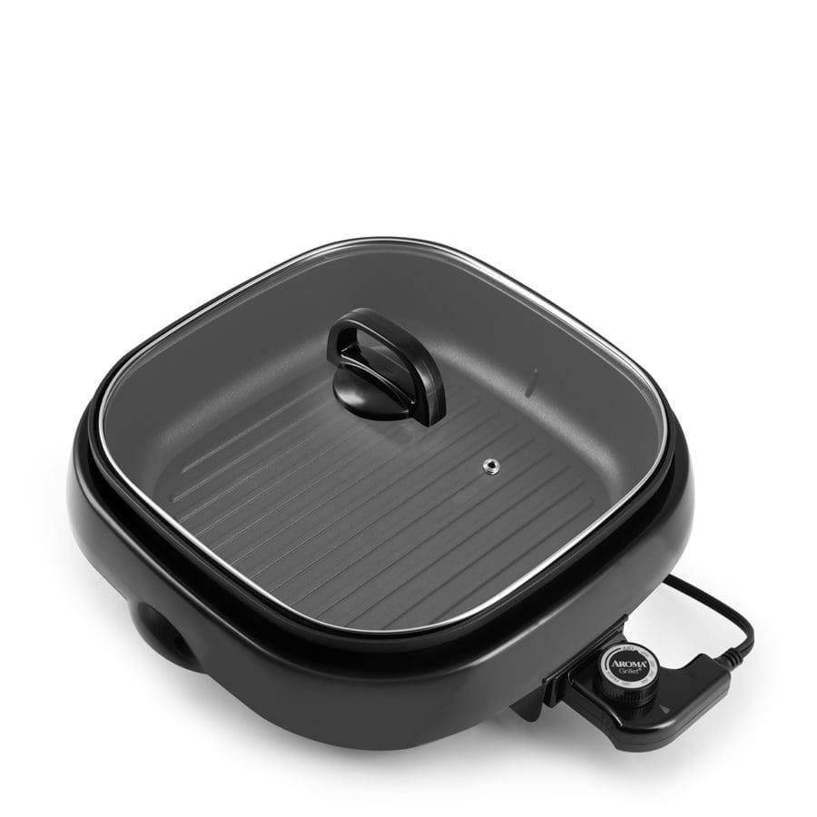 Aroma Housewares Smokeless Indoor Use Electric Grill/Griddle