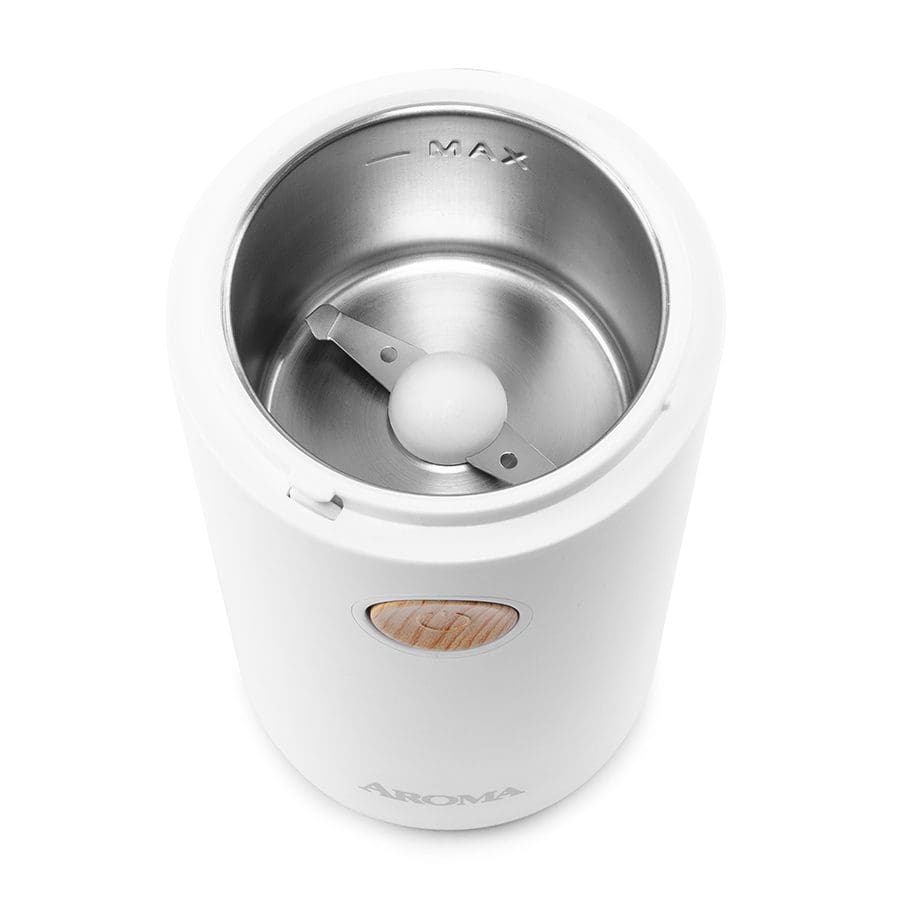 Aroma 40 g. Electric Compact Coffee Grinder (ACG-107), White