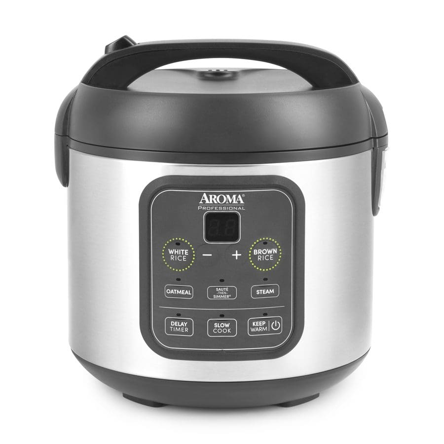 COMFEE' Rice Cooker, 6-in-1 Stainless Steel Multi Cooker, Slow Cooker,  Steamer, Saute, and Warmer, 2 QT, 8 Cups Cooked(4 Cups Uncooked), Brown  Rice