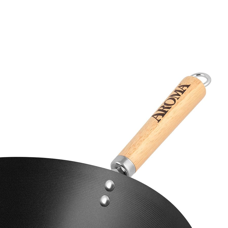 Carbon Steel Wok - 14-Inch